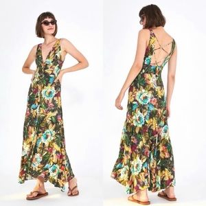 Farm rio tropical garden dreams maxi dress